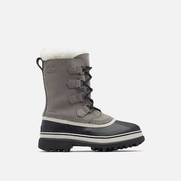 Sorel Caribou Waterproof Boot, Shale, Size 10 - Picture 1 of 7